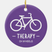 Radtherapie Keramik Ornament (Hinten)