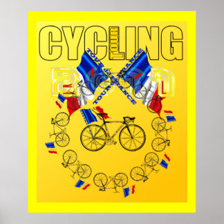 Radtour 2011 Tour de France Sportfan Poster