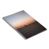 Radtour am Morgen auf dem StrandNotebook Notizblock (Rechte Seite)