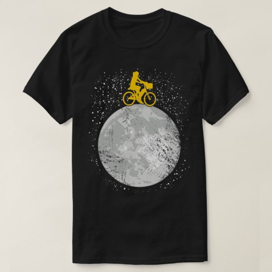 Radtour auf dem Mond Geschenkidee 2 T-Shirt (Design vorne)