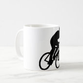 Radtour de france Rennrad Kaffeetasse (Vorderseite Links)