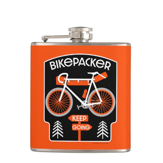 Radtour Flachmann (Vorderseite)