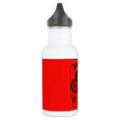 Radtour in der Natur 710 ml Wat Edelstahlflasche (Links)