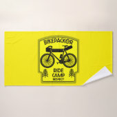 Radtour in der Natur Badehandtuch (Badehandtuch)