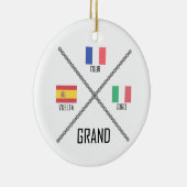 Radtouren Keramikornament (Rechts)