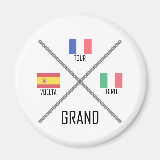 Radtouren Magnet (Vorne)