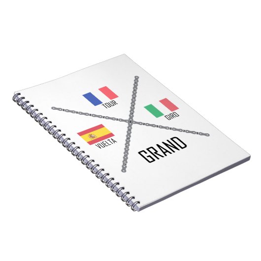 Radtouren Notizblock (Rechte Seite)