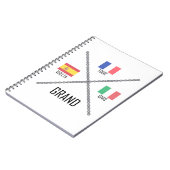 Radtouren Notizblock (Linke Seite)