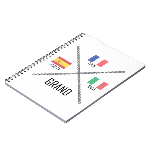 Radtouren Notizblock (Linke Seite)