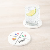 Radtouren Sandstein Untersetzer (Seite)