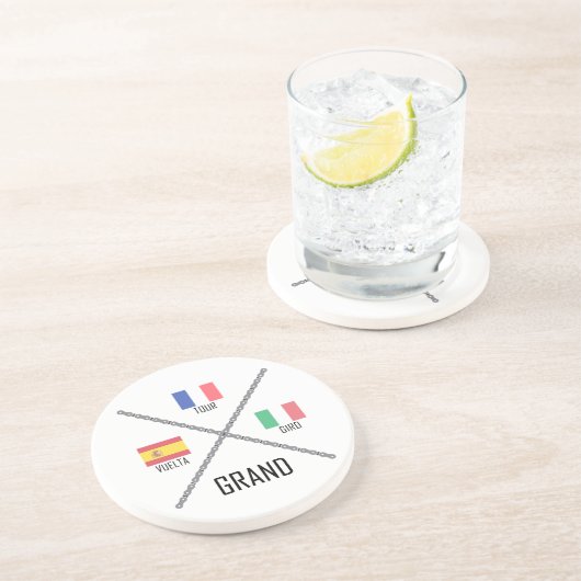 Radtouren Sandstein Untersetzer (Seite)