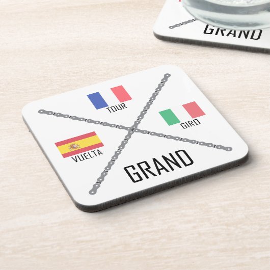 Radtouren Untersetzer (Linke Seite)