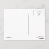 Radweg - B&W Postkarte (Rückseite)