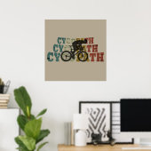 Radweg Poster (Heimbüro)