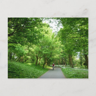 Radweg Postkarte