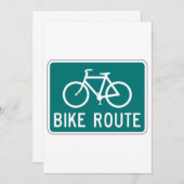 Radweg Unterwegs Radwanderweg Radweg Einladung (Vorne/Hinten)