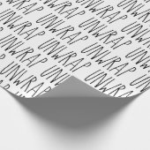 RAE DUNN Inspiriert Entpackung Einfach, modern Geschenkpapier (Ecke)