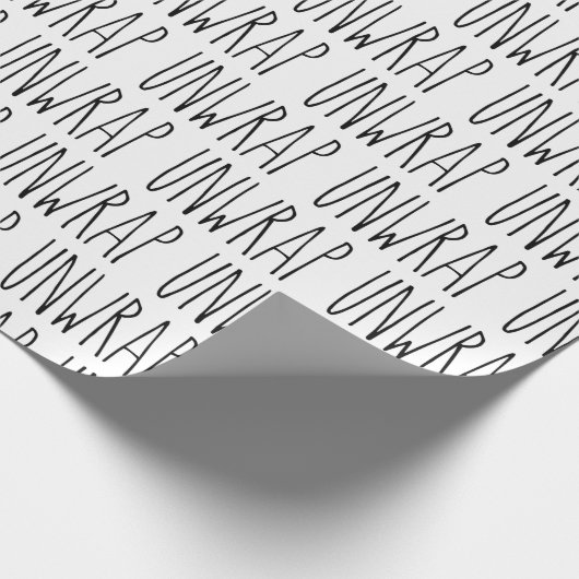 RAE DUNN Inspiriert Entpackung Einfach, modern Geschenkpapier (Ecke)