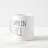 Rae Dunn Inspiriert Pumpkin Spice Fall Kaffeezuber Kaffeetasse (Vorderseite Links)
