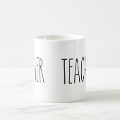 RAE DUNN Inspiriert Teacher Coffee Tasse (Mittel)