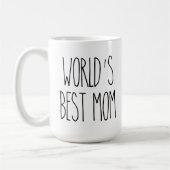 RAE DUNN Inspiriert Weltbeste Mama Kaffeetasse (Links)