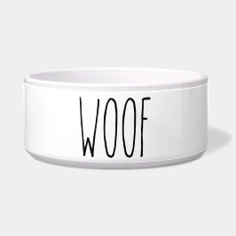 RAE DUNN Inspiriert Wood Pet Food Bowl Napf