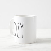RAE DUNN inspirierte Cozy Tasse (Vorderseite Links)