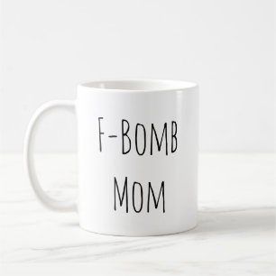 Rae Dunn inspirierte F-Bombe Mama-Kaffee-Tasse Kaffeetasse