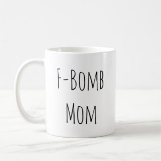 Rae Dunn inspirierte F-Bombe Mama-Kaffee-Tasse Kaffeetasse