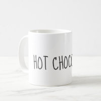 Rae Dunn inspirierte HEISSE SCHOKOLADE Tasse