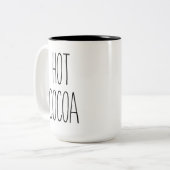 RAE DUNN Inspirierte Kaffee-Tasse Zweifarbige Tasse (Vorderseite Links)