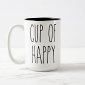 RAE DUNN Inspirierter Cup of Happiness Tasse (Links)