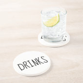 Rae Dunn inspirierter Getränk-Untersetzer Getränkeuntersetzer (Seite)