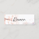 Raeann Blake Books Mini-Lesezeichen Mini Visitenkarte (Vorderseite)