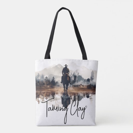 Raeann Blake's 'Taming Clay' Tote Bag Tasche (Rückseite)