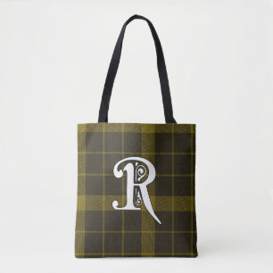 Raeburn Clan Tartan Monogram Tasche