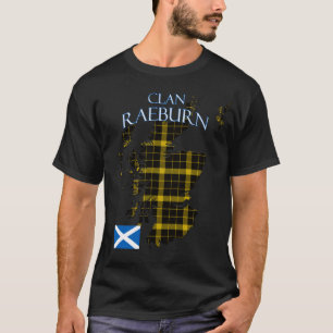 Raeburn Scottish Clan Tartan Scotland T-Shirt