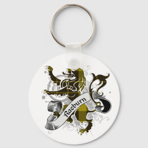 Raeburn Tartan-Löwe Schlüsselanhänger