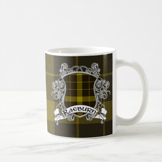 Raeburn Tartan-Schild Kaffeetasse (Rechts)