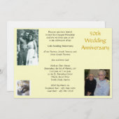 Rael 50. Jahrestag,… Einladung (Vorne/Hinten)