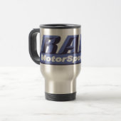 raeMotorSports Reise-Tasse Reisebecher (Vorderseite Links)