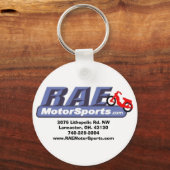 raeMotorSports Schlüsselkette Schlüsselanhänger (Vorderseite)