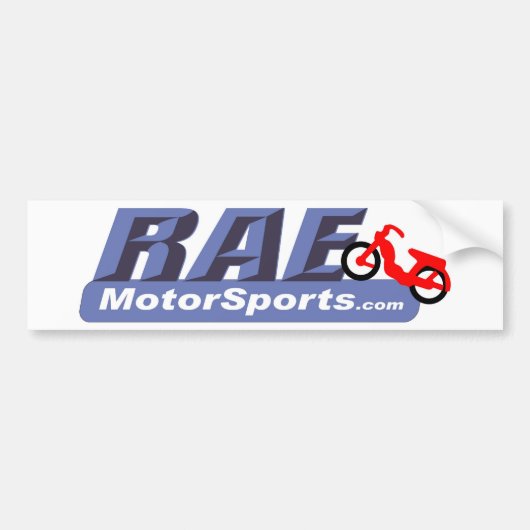 RaeMotorSports-Sehr-Groß Autoaufkleber (Vorne)