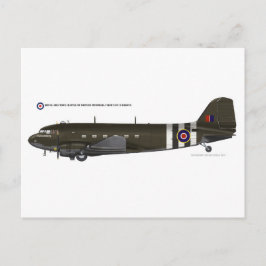 RAF BBMF DC3 Dakota Postkarte
