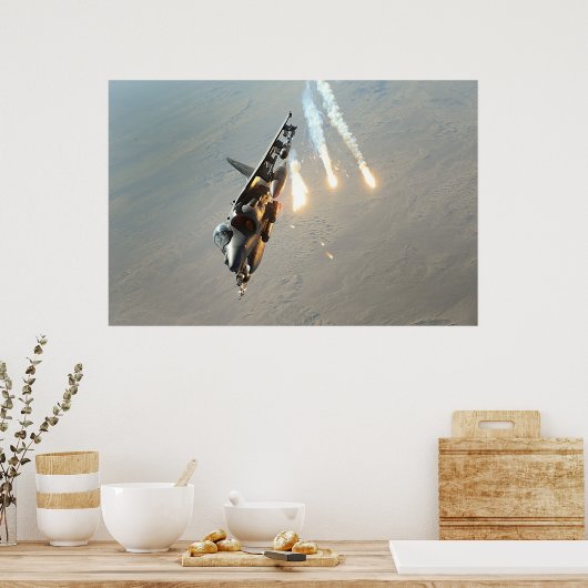RAF GR-9 Harrier Poster (Küche)