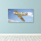 RAF-Hurrikan im Flug Leinwanddruck (Insitu (Holzboden))