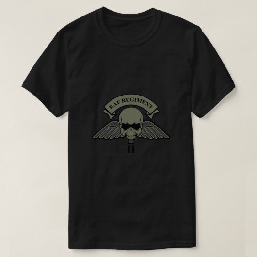 RAF-Regiment 2 Squadron (gemittelt) T-Shirt (Design vorne)