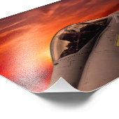 RAF-Taifun Fotodruck (Ecke)