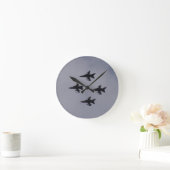 RAF Tornados Runde Wanduhr (Zuhause)