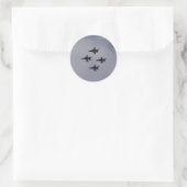 RAF Tornados Runder Aufkleber (Tasche)
